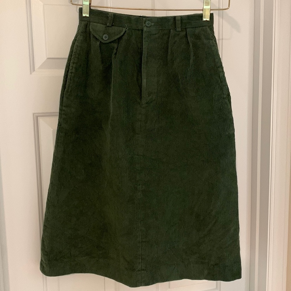 Vintage Corduroy Skirt